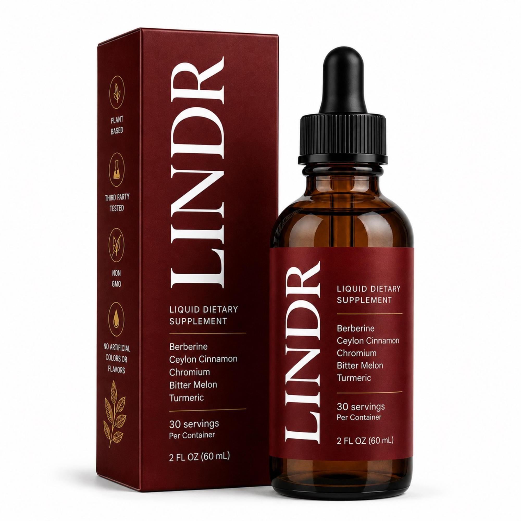 LINDR Berberine Natural Drops