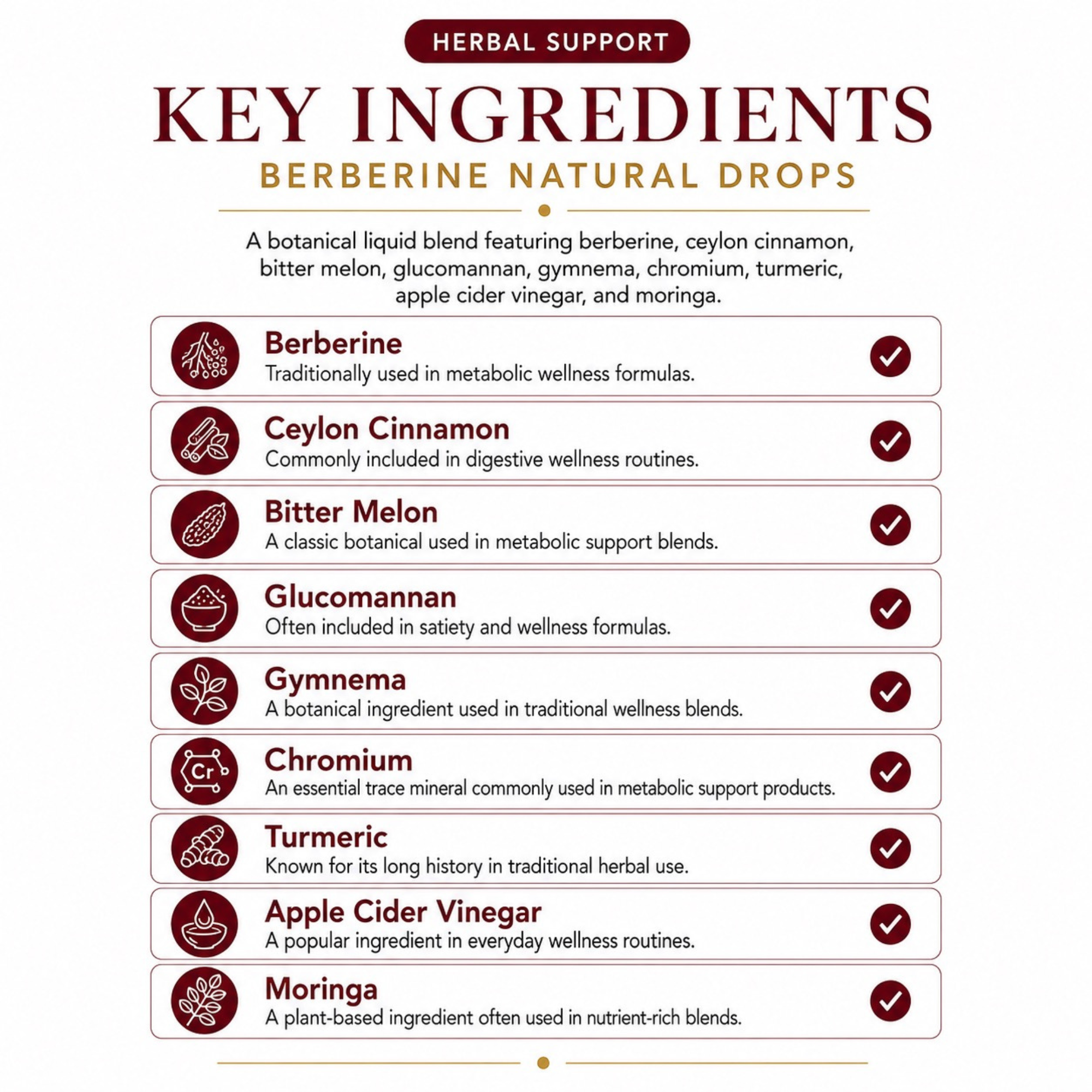 LINDR Berberine Natural Drops