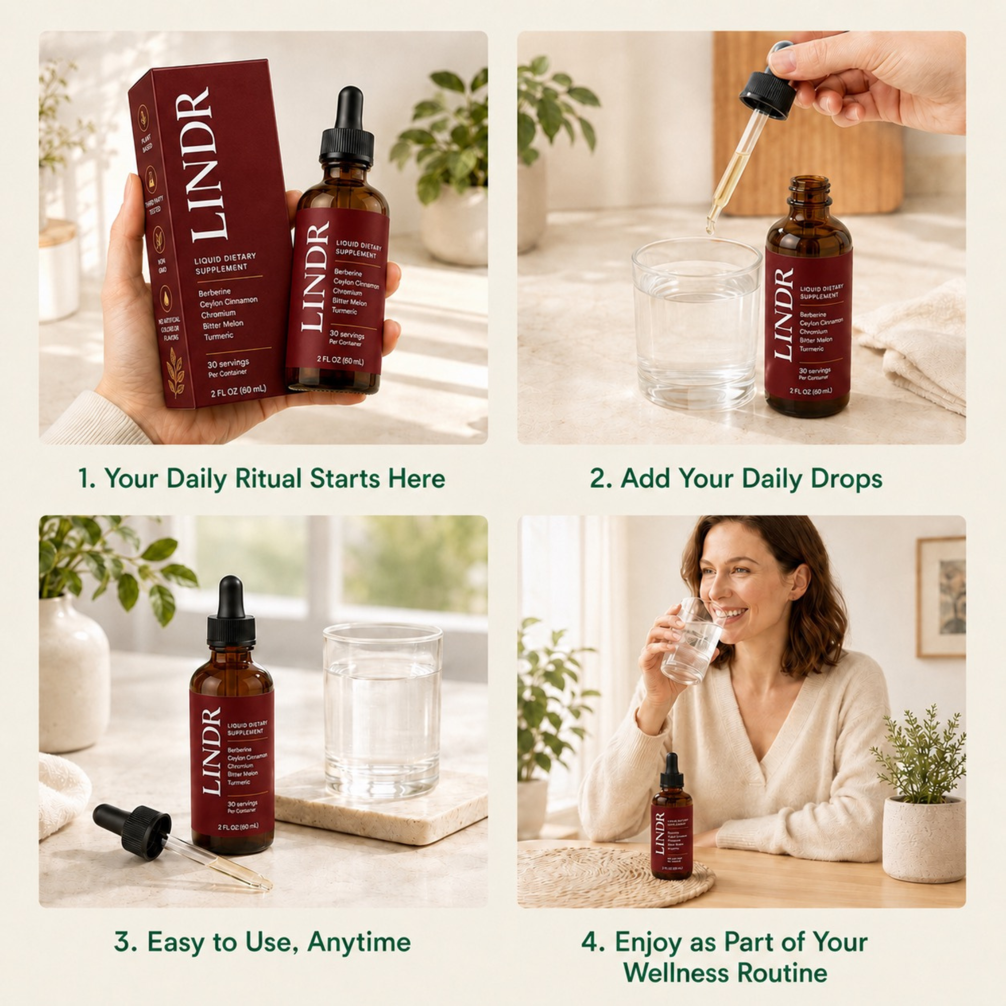 LINDR Berberine Natural Drops