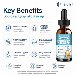 LINDR Lymphatic Drainage Drops